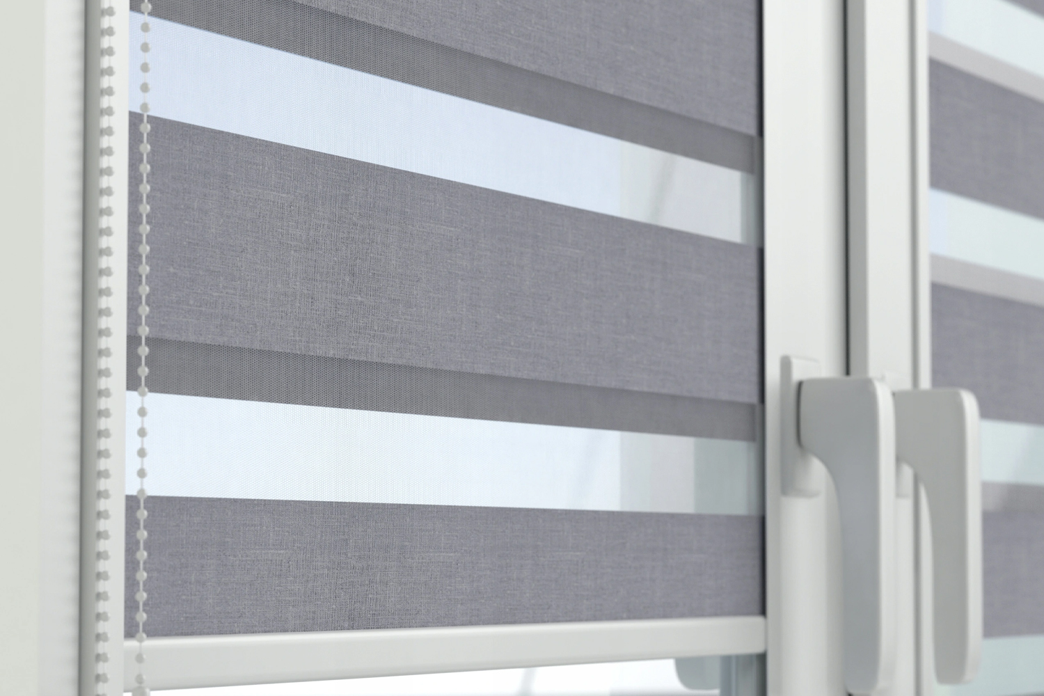 Рулонные шторы зебра